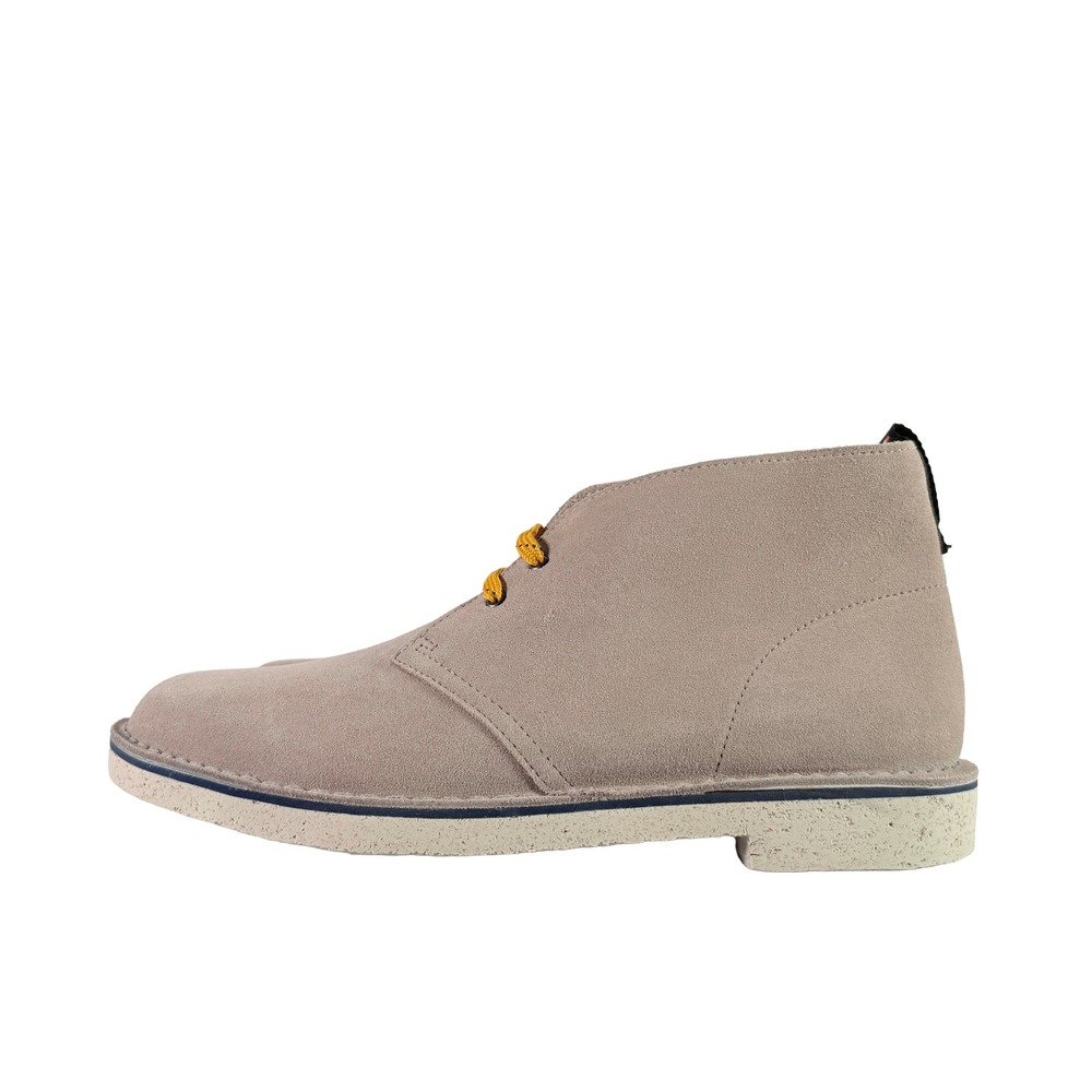Clarks Bushacre 3 Men's Stone Suede Chukka Desert Boots Size 11 M